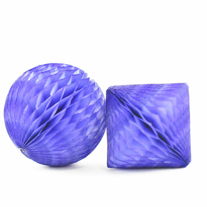 Set Nido de Abeja Mini Bola Azul Real 5cm