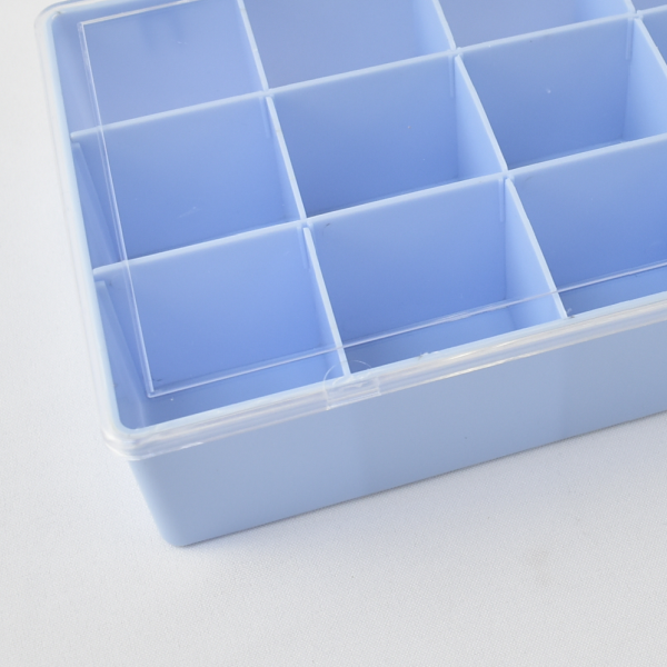 SuperOh!portunidades Caja Organizadora Azul Grande -Reacondicionado-