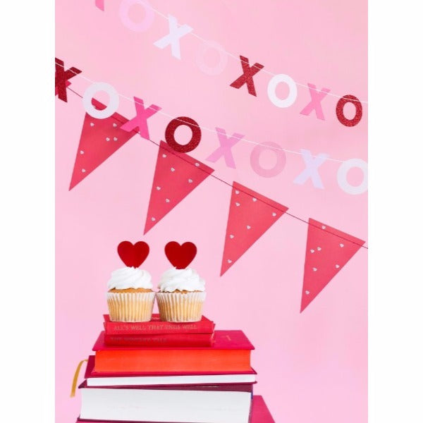 Valentine XOXO & Pennant Banner