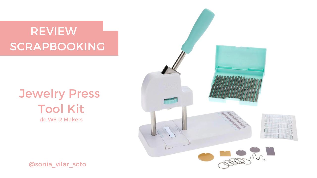 REVIEW SCRAPBOOKING: JEWELLERY PRESS WE R MAKERS