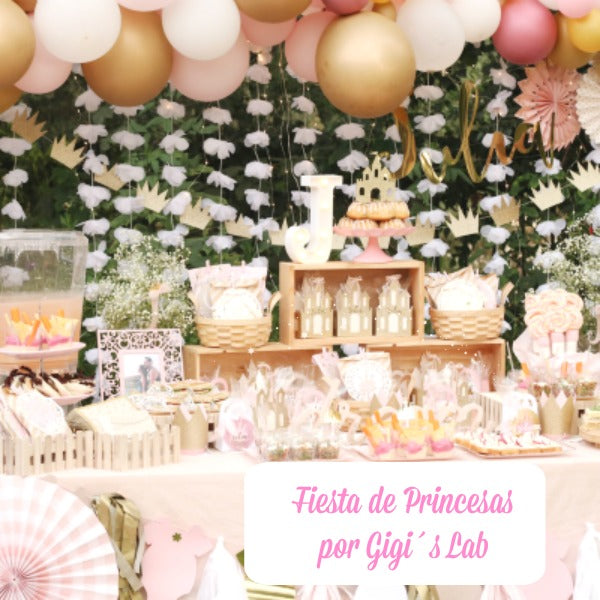 Baby Shower Fiesta Princesa por Gigi´s Lab