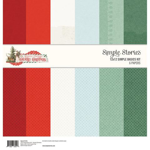 Christmas Basic Color Papers