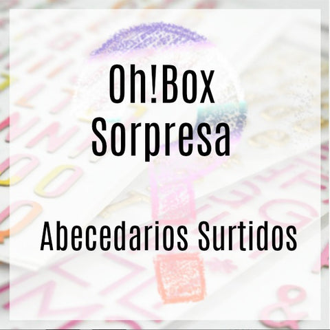 Oh! Box Alphabet Surprise Kit