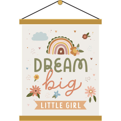 Dream Big Little Girl