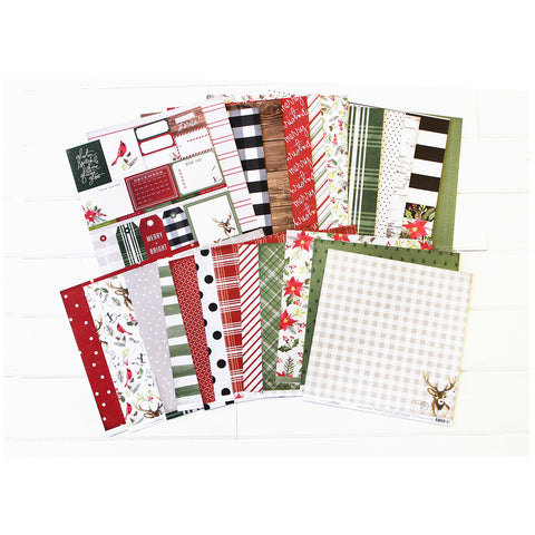 Loose Christmas Patterned Papers