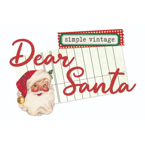 Simple Vintage Dear Santa