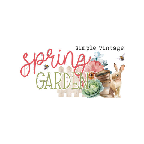 Simple Vintage Spring Garden