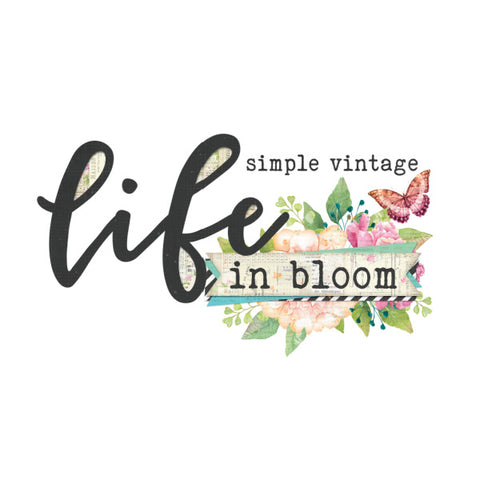 La vie vintage simple en fleurs