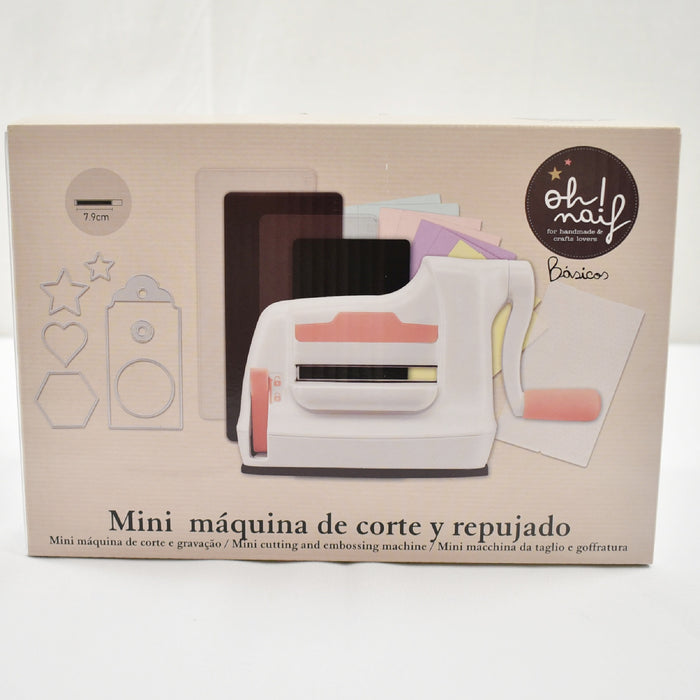 xmavllnc] Mini mquina troqueladora en relieve, cortadora de papel hecha a  mano, mquina troqueladora para lbumes de recortes