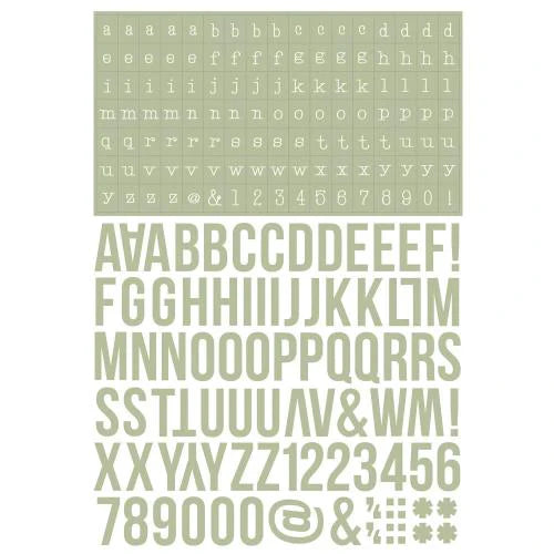 Alphabet-Aufkleberbuch Farb-Vibe Dunkel