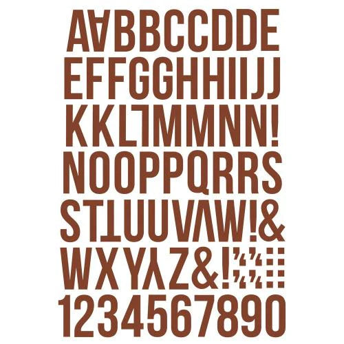 Alphabet-Aufkleberbuch Farb-Vibe Dunkel