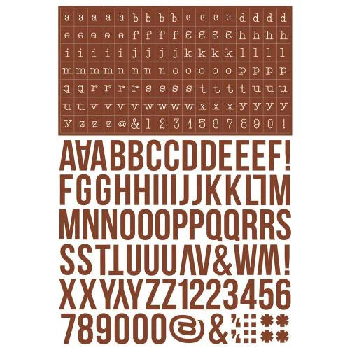 Alphabet-Aufkleberbuch Farb-Vibe Dunkel