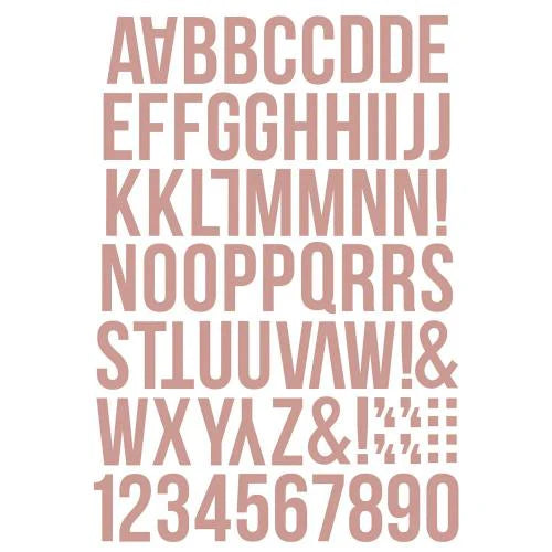 Alphabet-Aufkleberbuch Farb-Vibe Dunkel