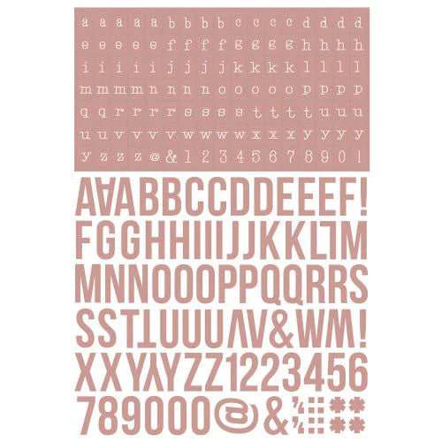 Alphabet-Aufkleberbuch Farb-Vibe Dunkel