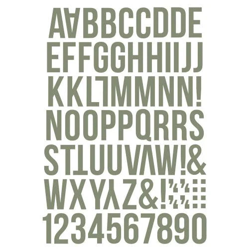 Alphabet-Aufkleberbuch Farb-Vibe Dunkel
