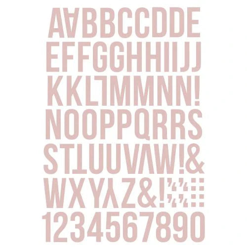 Alphabet-Aufkleberbuch Farb-Vibe Dunkel