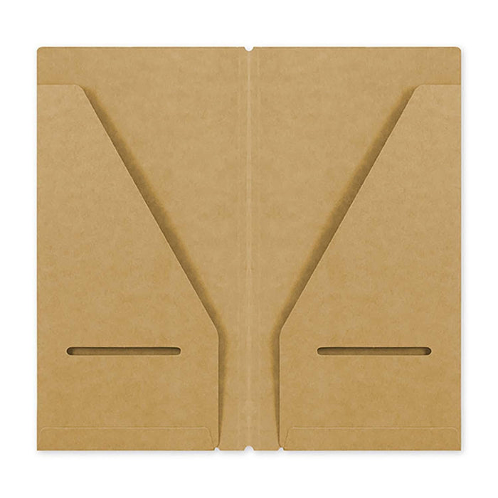 TRAVELER'S notebook Regular 020 Refill Kraft Paper Folder