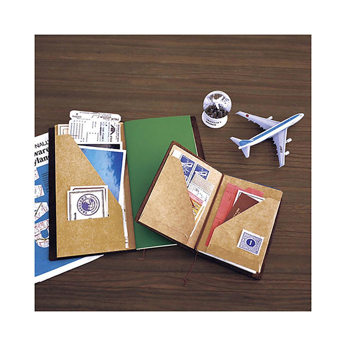 TRAVELER'S notebook Regular 020 Refill Kraft Paper Folder