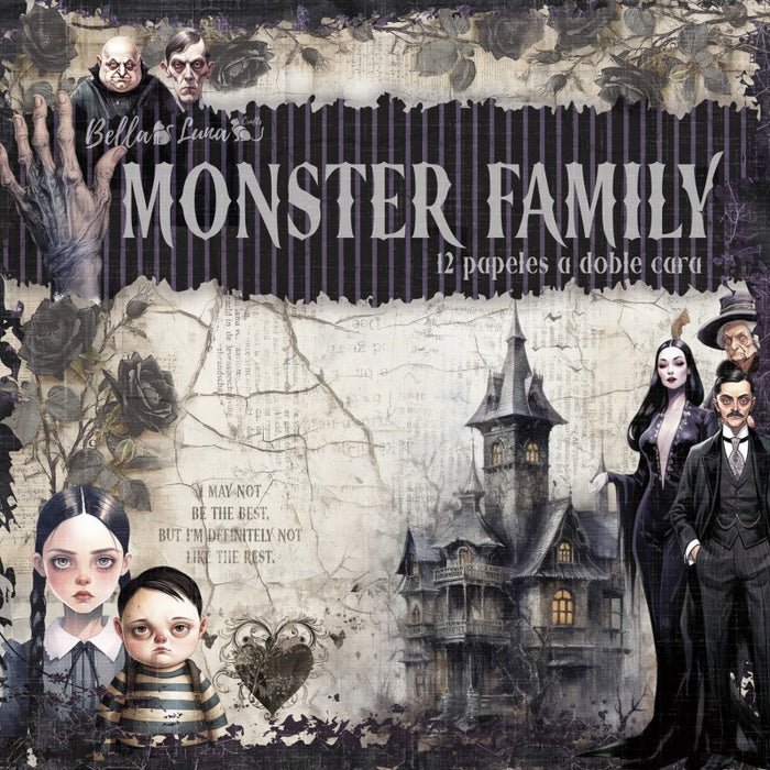 Collection Monster Family 12X12"