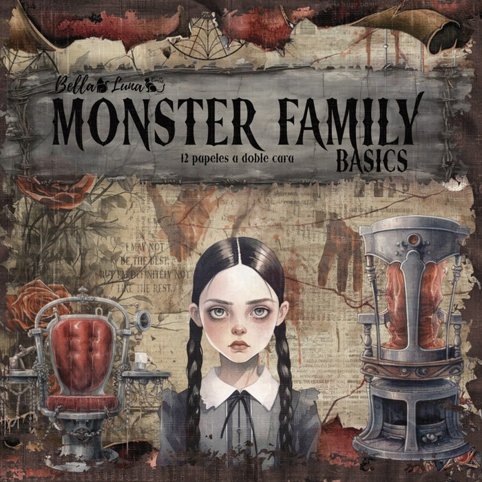 Monster Family Basics 12X12"