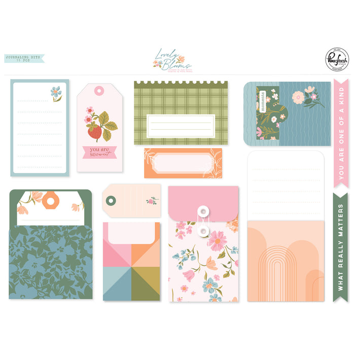Journaling Bits Lovely Blooms