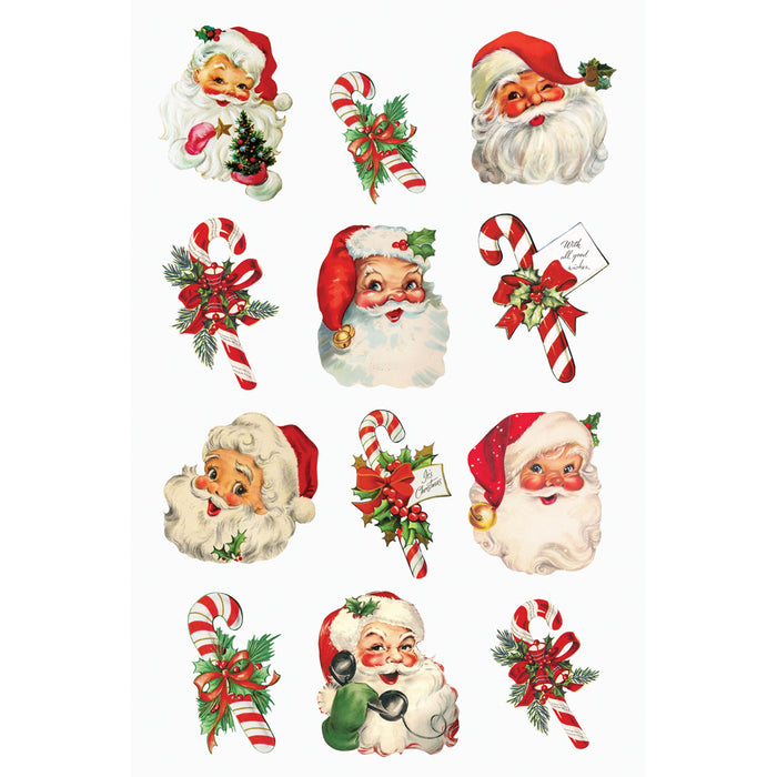 Sticker Book Simple Vintage Dear Santa