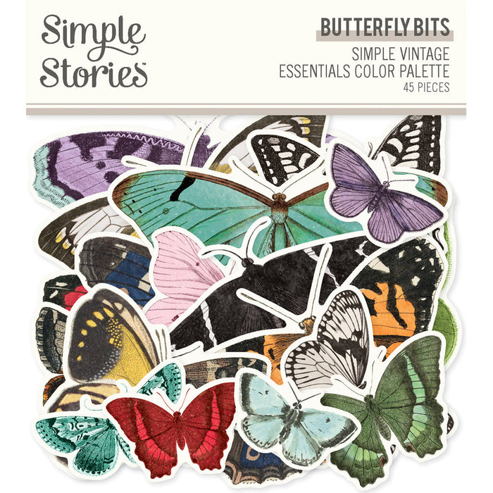 Butterfly Bits &amp; Pieces Simple Vintage Essentials Color Palette