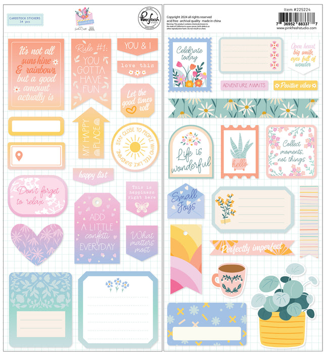 Cardstock Stickers The Simple Things