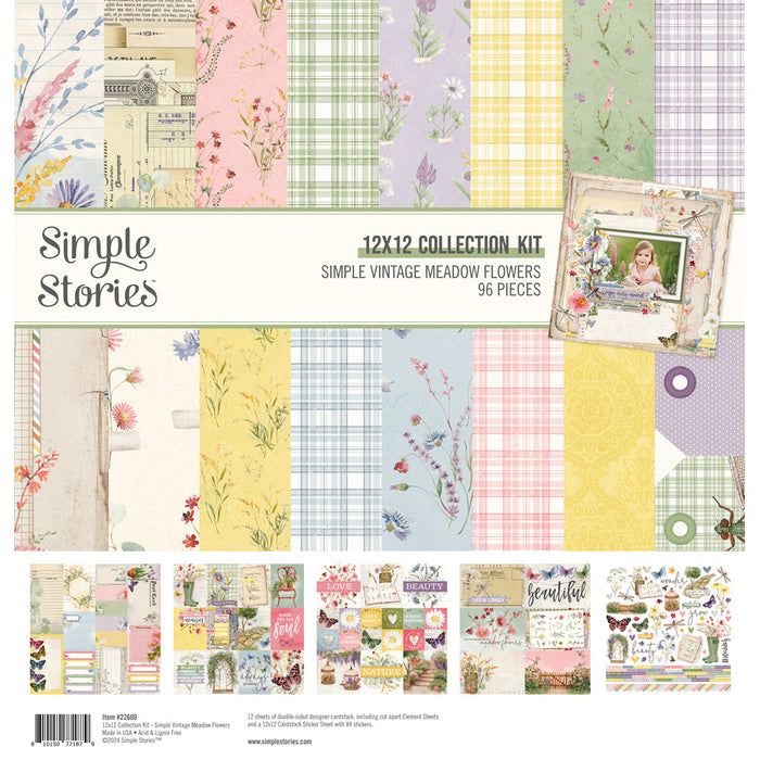 Collection Kit Simple Vintage Meadow Flowers