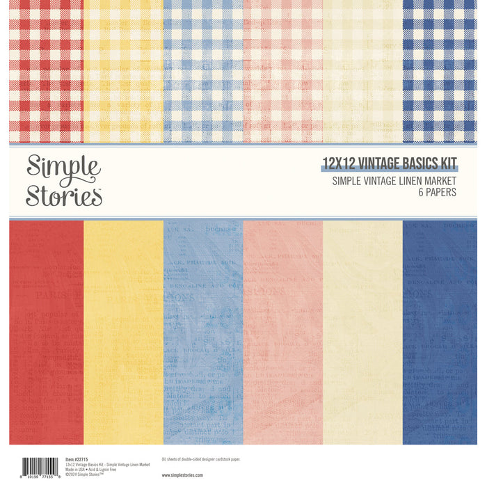 Basics Kit Simple Vintage Linen Market