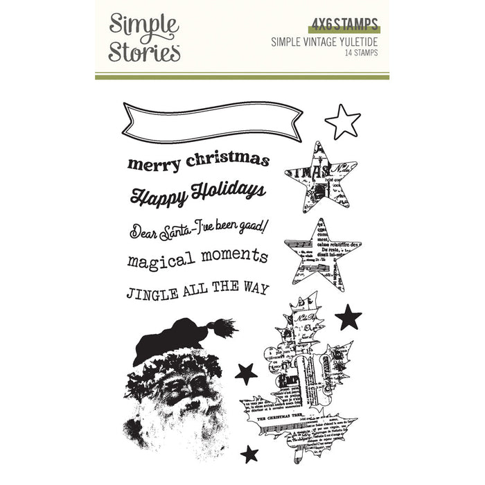 Sellos Simple Vintage Yuletide