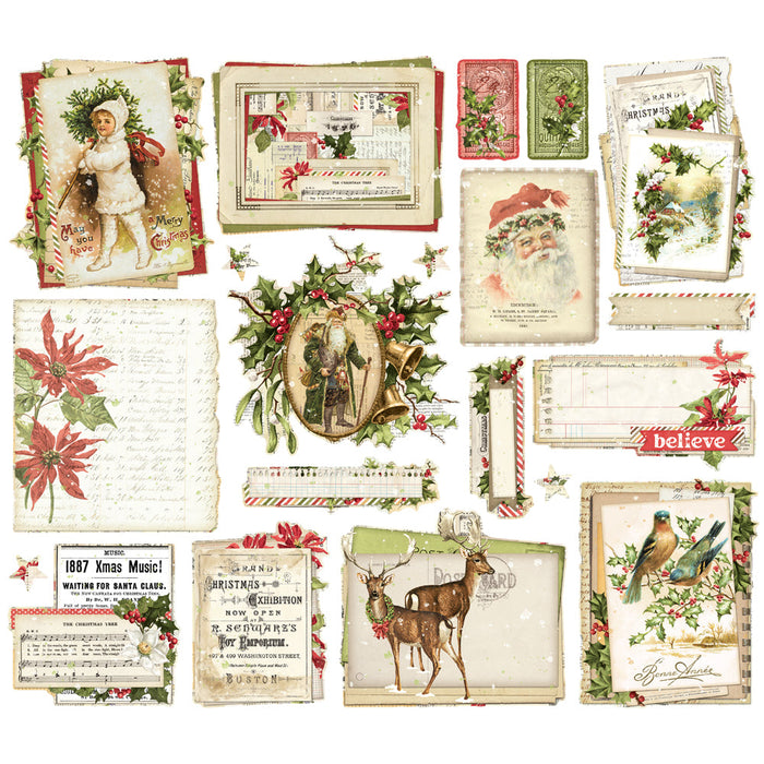 Ephemera Simple Vintage Yuletide