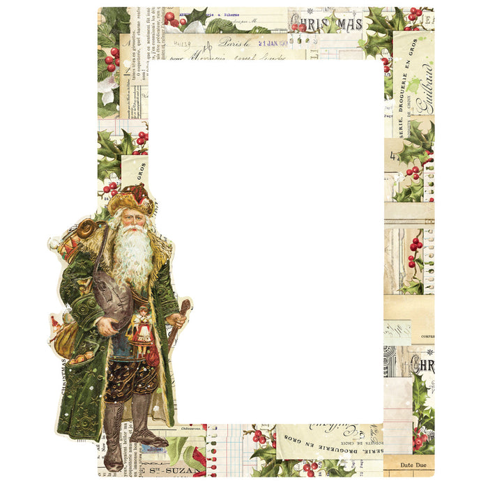 Chipboard Frames Simple Vintage Yuletide