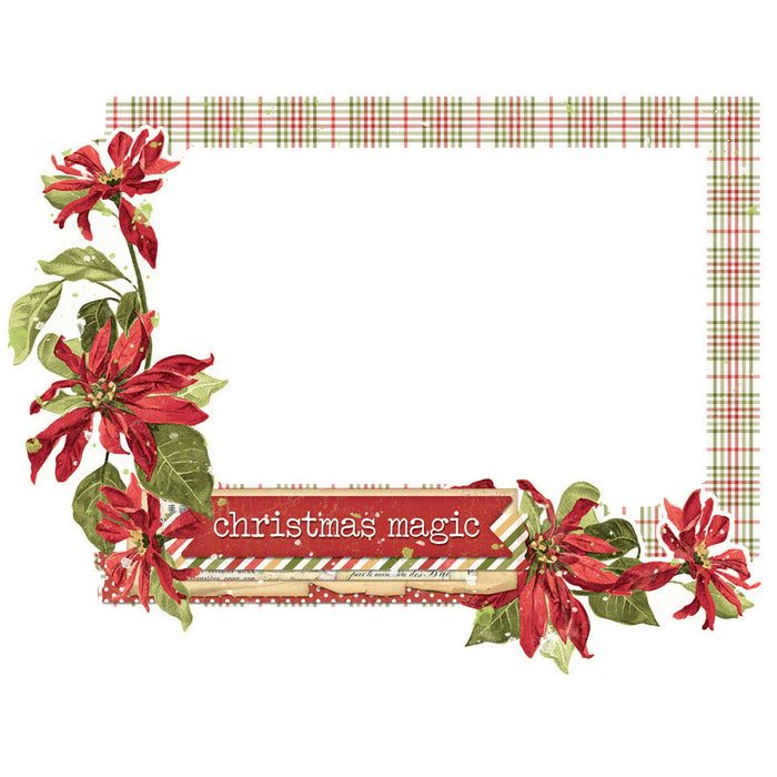 Chipboard Frames Simple Vintage Yuletide