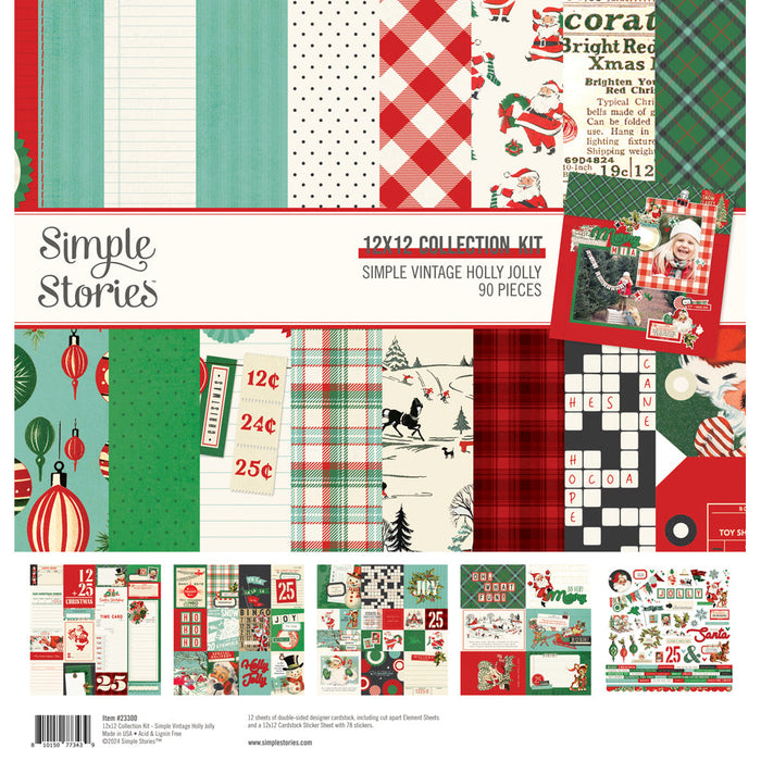 Collection Kit Simple Vintage Holly Jolly