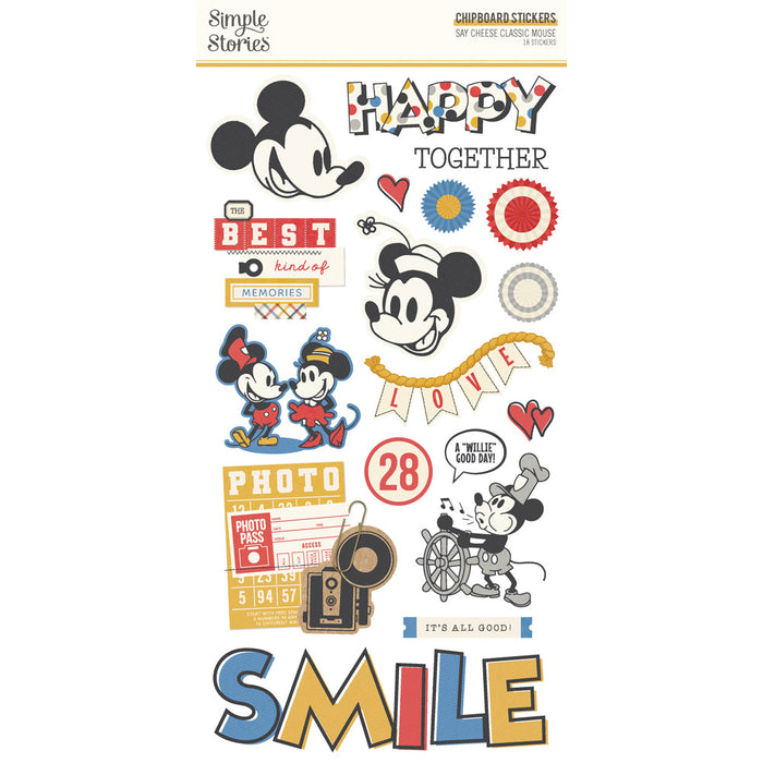 Chipboard Say Cheese Classic Mouse