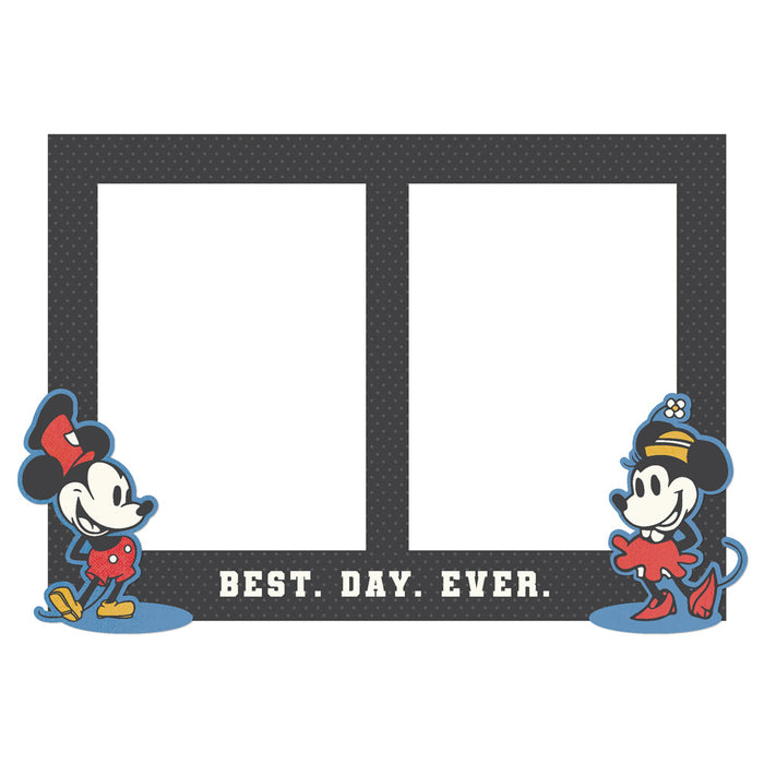 Chipboard Frames Say Cheese Classic Mouse