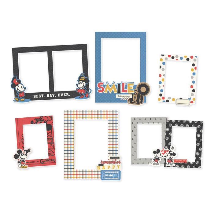 Chipboard Frames Say Cheese Classic Mouse