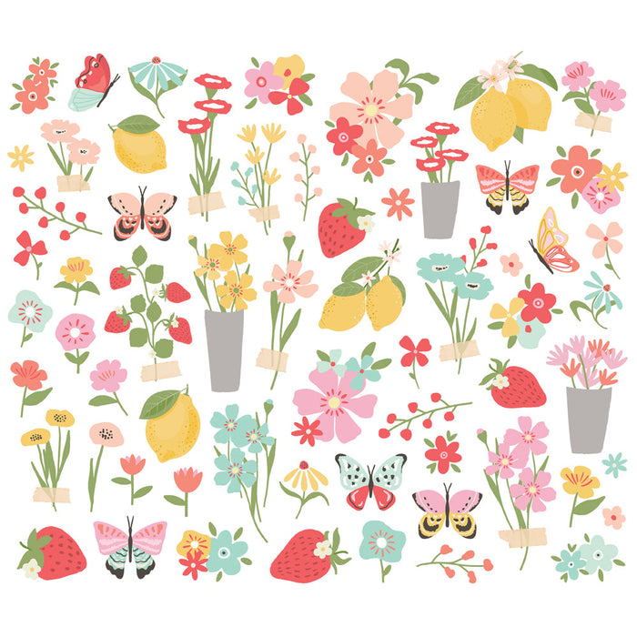 Floral Bits & Pieces Pink Lemonade