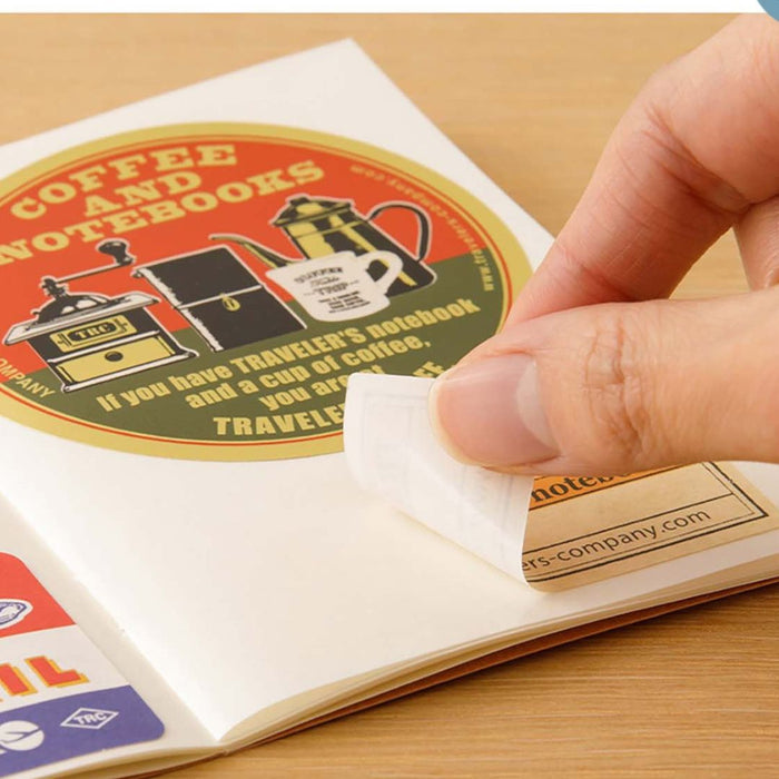 TRAVELER'S notebook Passport 017 Refill Sticker Release Paper