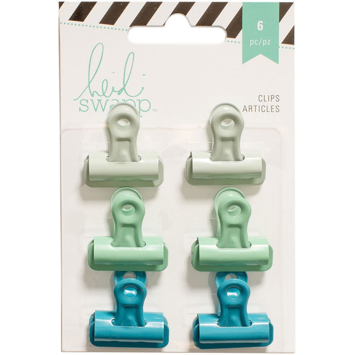 Heidi Bulldog Clips Greens