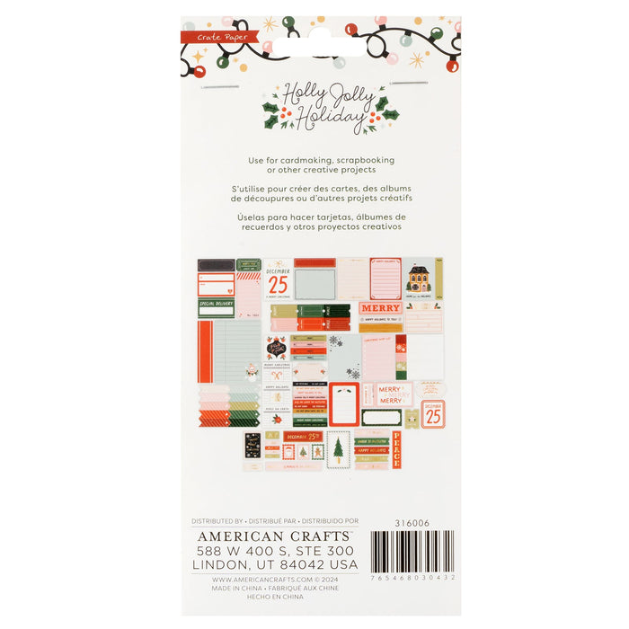 Ephemera Journaling Holly Jolly Holiday