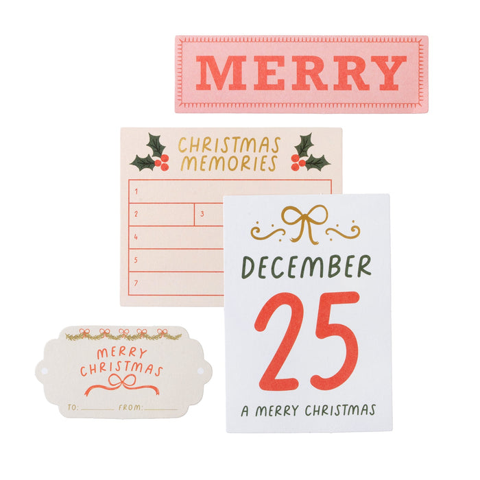 Ephemera Journaling Holly Jolly Holiday