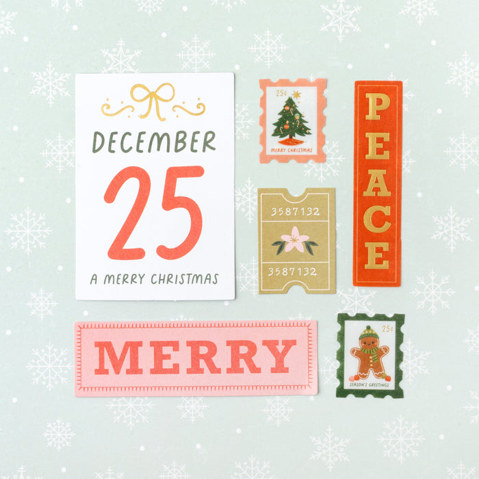 Ephemera Journaling Holly Jolly Holiday