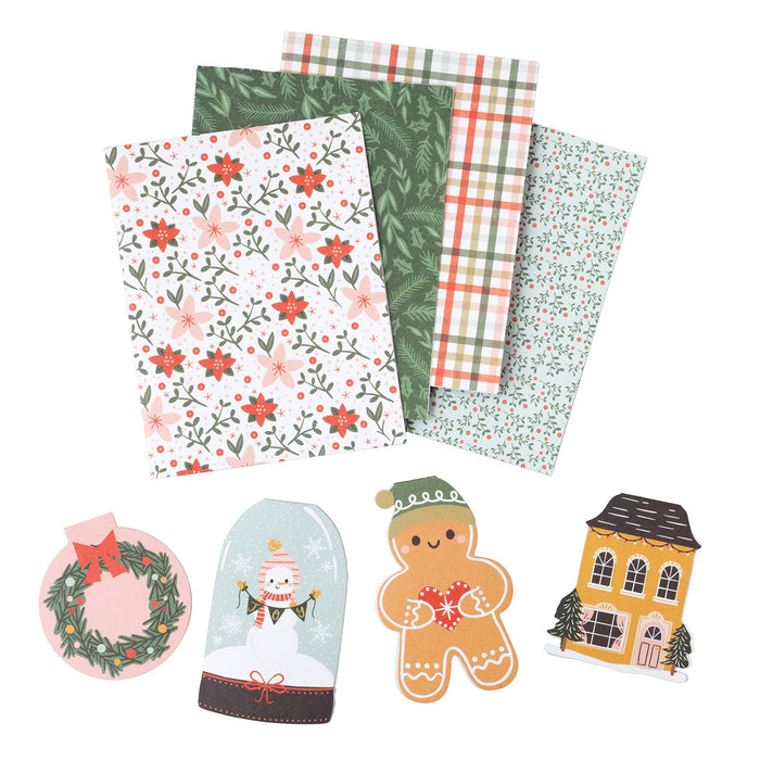 Kit de cartes de vœux Holly Jolly