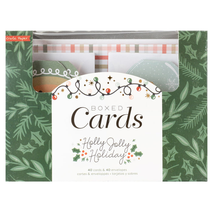 Kit de cartes de vœux Holly Jolly