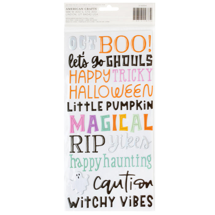 Thickers Phrase Puffy Tricks and Treats