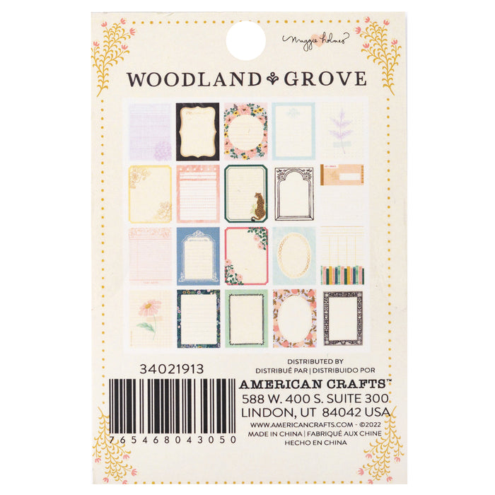 Journaling Card Pad Woodland Grove