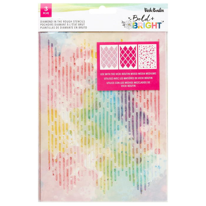 Stencil Pack Set 2 Bold And Bright
