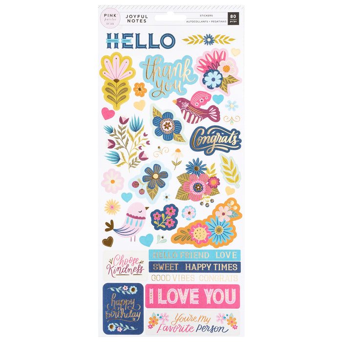 Joyful Notes Sticker Sheet